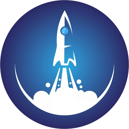 Launchpad TV rocket symbol